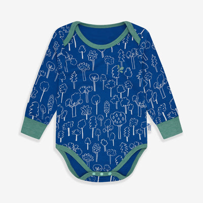 Thermal Baby Grow Blue Forest